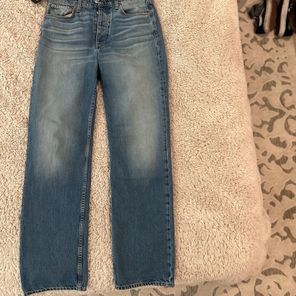 RAG AND BONE GYPSUM WIDE LEG JEANS NWT 29